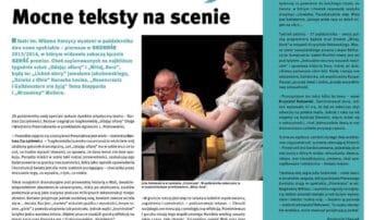 Reżyser „Udając ofiarę” Bartosz Zaczykiewicz o premierowym spektaklu