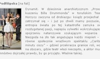 Matylda Podfilipska w Subiektywnym spisie aktorów