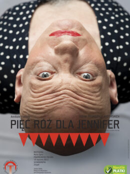 Plakat spektaklu: Five roses for Jennifer