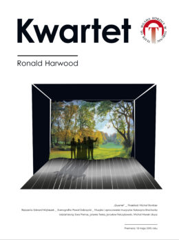Plakat spektaklu: Kwartet