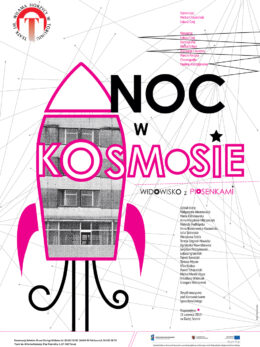 Plakat spektaklu: Night in Kosmos