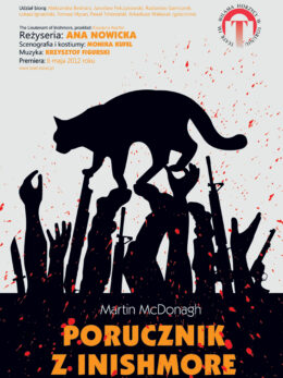 Plakat spektaklu: The Lieutenant of Inishmore