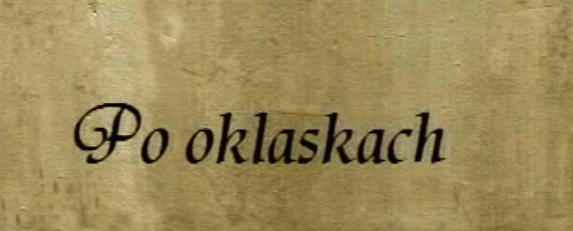„Udając ofiarę” w programie „Po oklaskach” w TVP Bydgoszcz