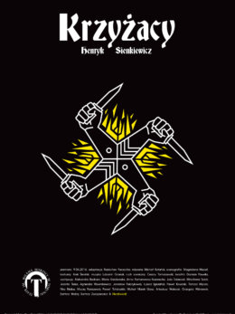 Plakat spektaklu: Krzyżacy