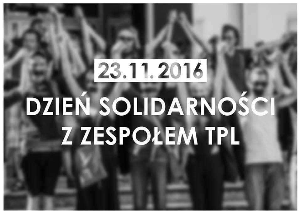 Dzień Solidarności z Teatrem Polskim we Wrocławiuw