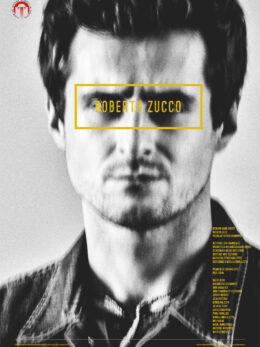 Plakat spektaklu: Roberto Zucco