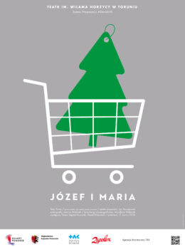 Plakat spektaklu: Józef i Maria