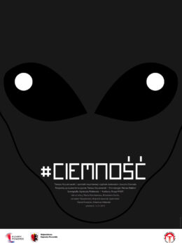 Plakat spektaklu: #ciemność