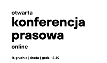 Konferencja prasowa: najbliższe premiery online