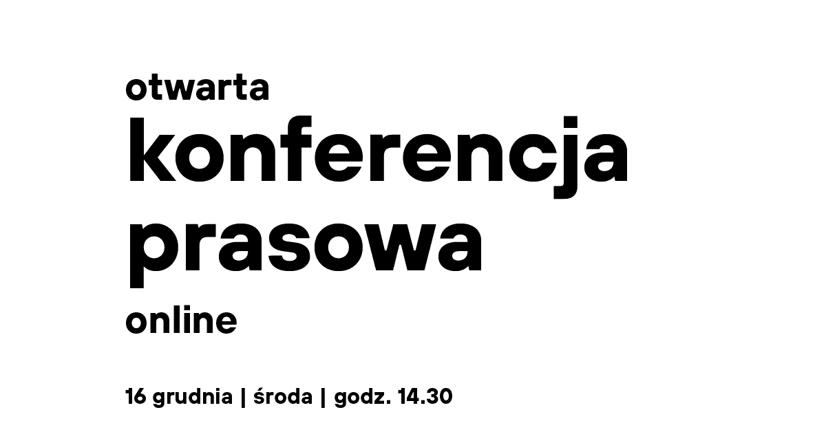 Konferencja prasowa: najbliższe premiery online