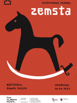 Plakat spektaklu: Zemsta