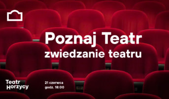Poznaj Teatr – zwiedzanie teatru dla widzów indywidualnych