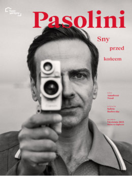 Plakat spektaklu: Pasolini. Sny przed końcem