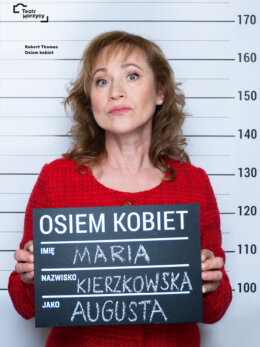 Plakat spektaklu: Osiem kobiet