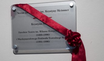 12 czerwca odbyła się uroczystość nadania Scenie na Zapleczu imienia Krystyny Meissner