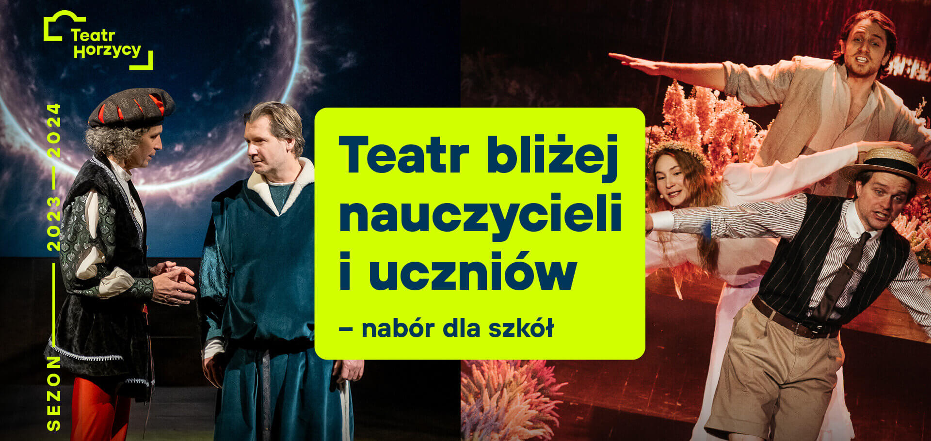 Teatr bliżej nauczycieli i uczniów – nabór dla szkół