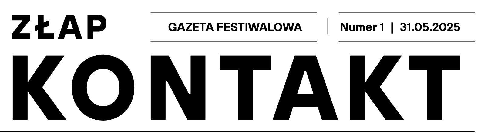 ZŁAP KONTAKT – gazeta festiwalowa 29. MFT KONTAKT