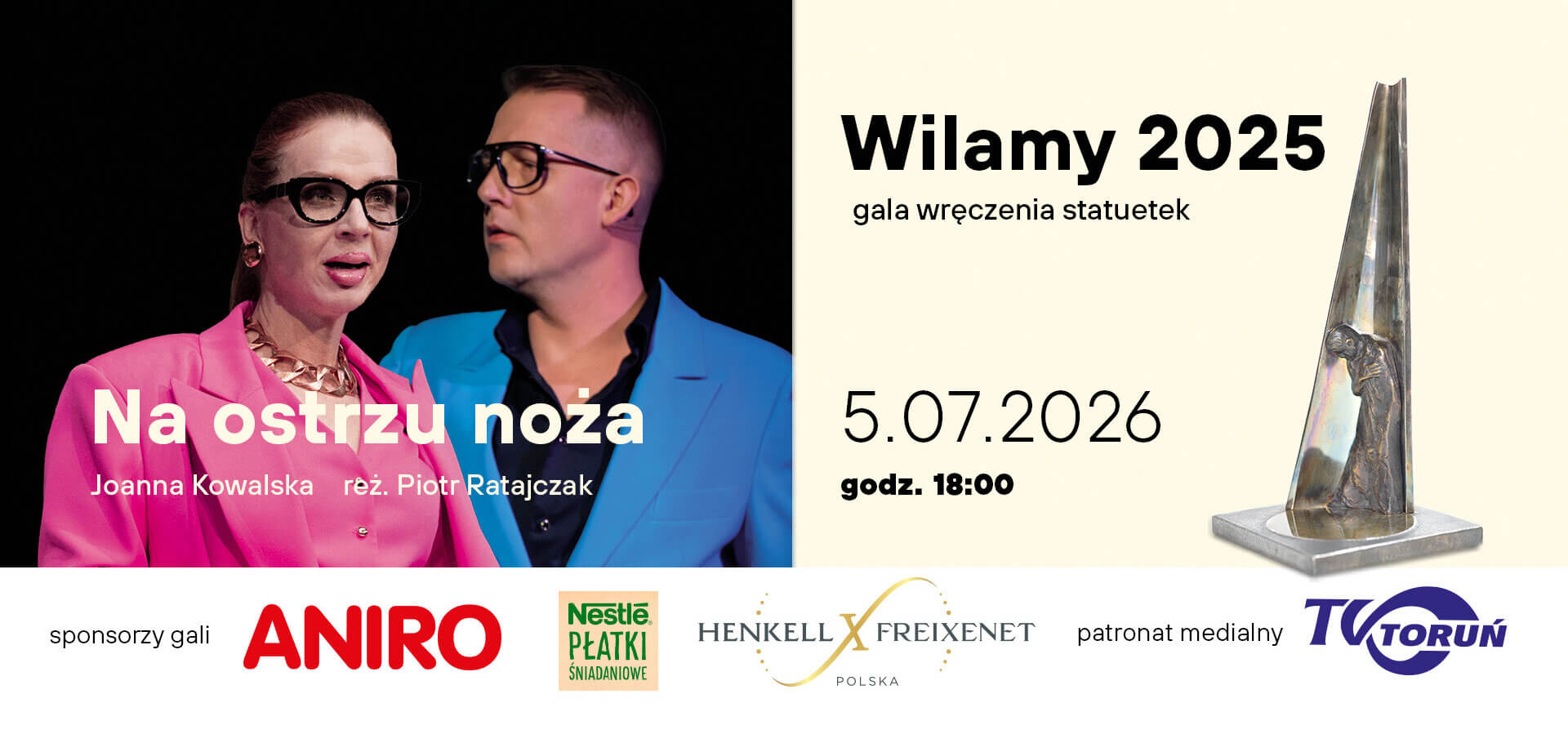 Wilamy 2025 – gala wręczenia statuetek